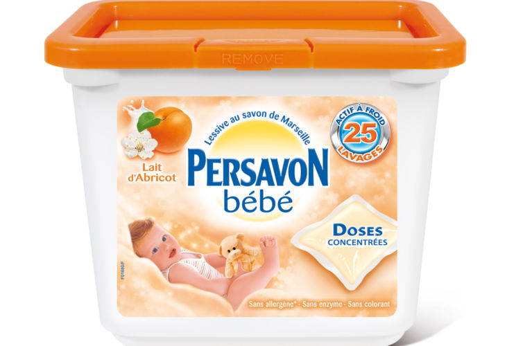 DOSE BEBE ABRICOT X 25 / PERSAVON BEBE