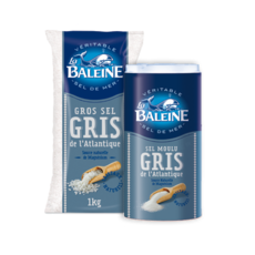 Gamme de Sels Gris (Salière & Sachet-Poly) / La Baleine