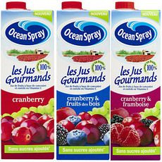 Gamme Jus Gourmands / Ocean Spray