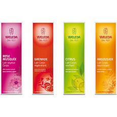 Gamme Laits pour le corps naturels / Weleda