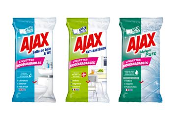 Lingettes Ajax Biodégradables / Ajax