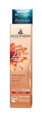 Huile solaire Age protect SPF20 / Algosun