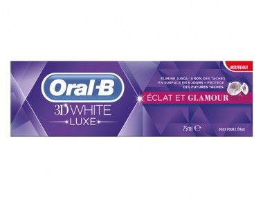 Dentifrice Oral-B 3D White Luxe Éclat & Glamour / Oral-B
