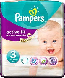 Active Fit Premium Protection / Pampers