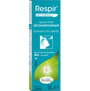Spray nasal décongestionnant Respir’ / Le Comptoir Aroma