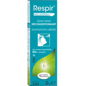 Spray nasal décongestionnant Respir’ / Le Comptoir Aroma