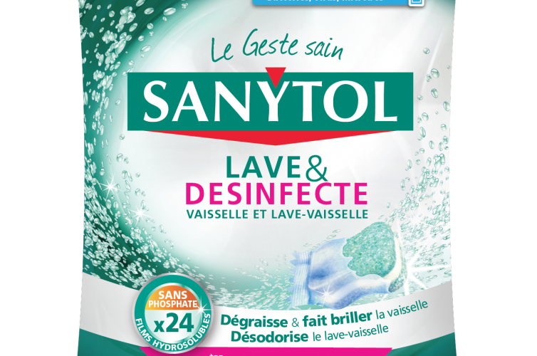 Tablettes Lave-Vaisselle Désinfectantes Tout en Un