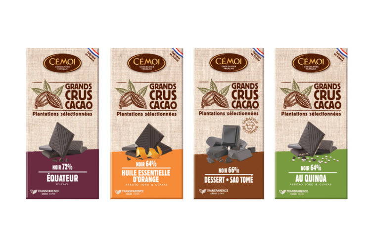CÉMOI : Tablettes CÉMOI Grands Crus Cacao