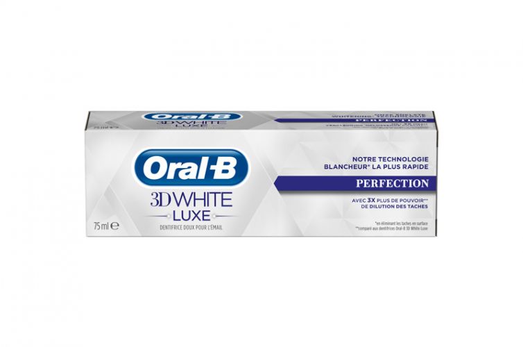 Oral-B : Dentifrice Oral-B 3D White Luxe Perfection