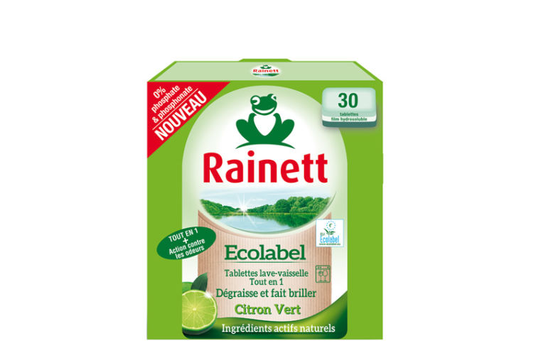 Rainett : Tablettes Machine Citron Vert Rainett