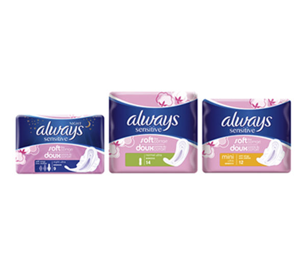 Always : Gamme Always Sensitive