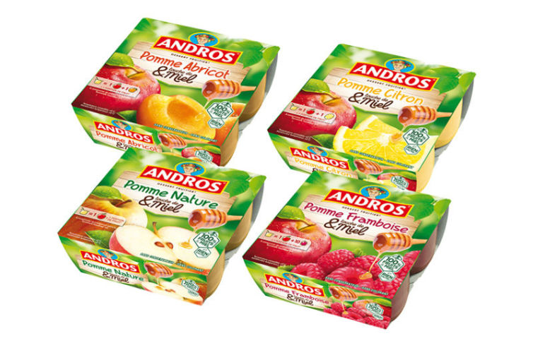 Andros : Desserts Fruitiers Fruits & touche de Miel