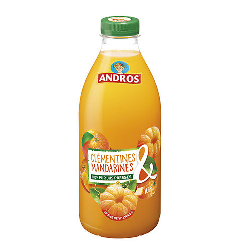 Andros : Pur Jus de Clémentines & de Mandarines