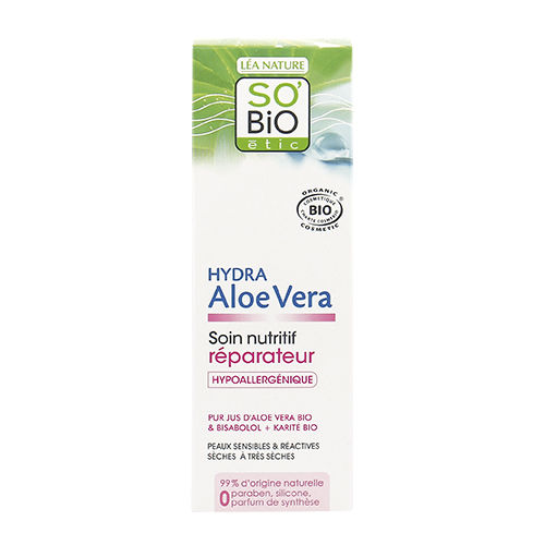 SO’BiO étic® : Soin nutritif réparateur Hydra Aloe Vera