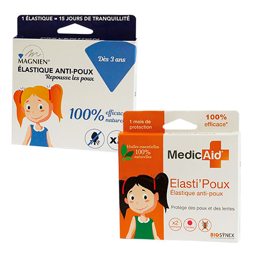 MedicAid : Elastique anti poux MedicAid® et Magnien®
