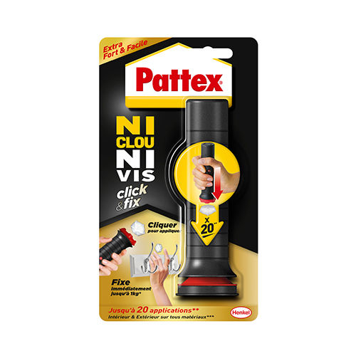 Pattex : Ni Clou Ni Vis Click&Fix