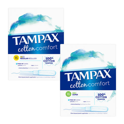 Tampax : Cotton Comfort Pearl