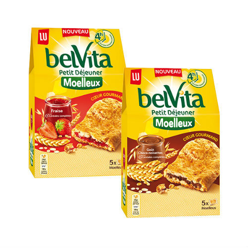 Belvita : Moelleux Cœur Gourmand