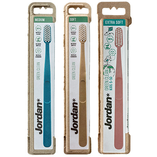 Jordan: Brosse à dents green clean