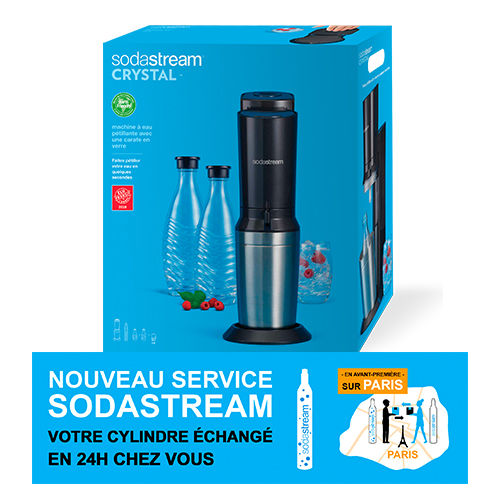 Sodastream : Machine à gazéifier l’eau Crystal