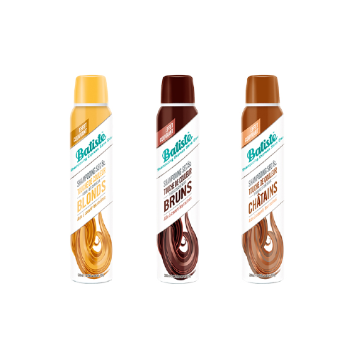 Batiste – Shampooing sec et Touche de couleur