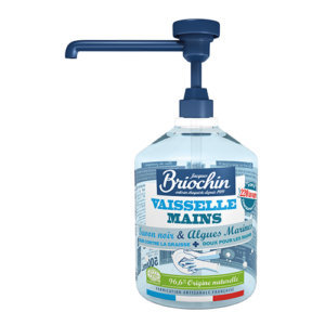 Briochin – Liquide vaisselle & mains savon noir algues marines