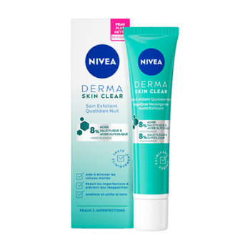 Nivea – Soin exfoliant quotidien nuit derma skin clear